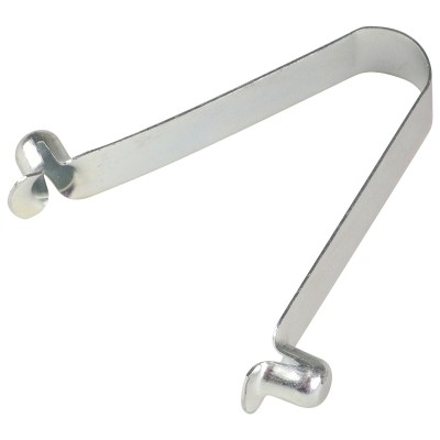 Anodized Aluminum Swaged Button Handle - 1-3/4" Diameter (Silver)